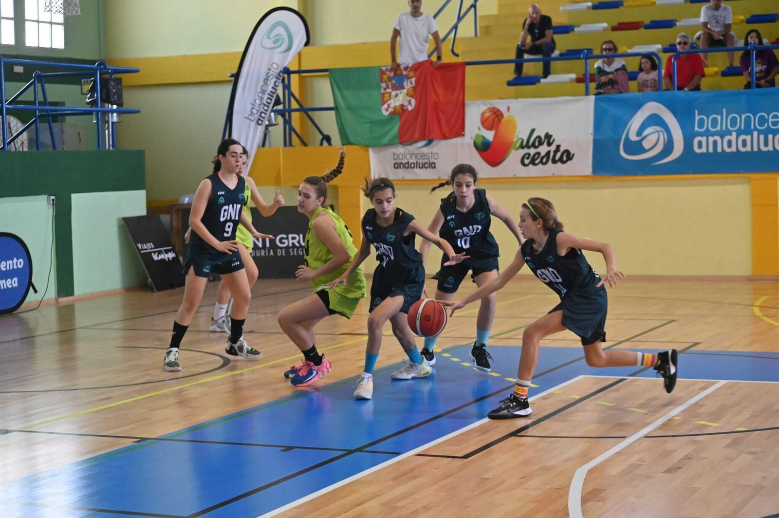 Las fotos de la última jornada del Andaluz infantil femenino de baloncesto de La Línea