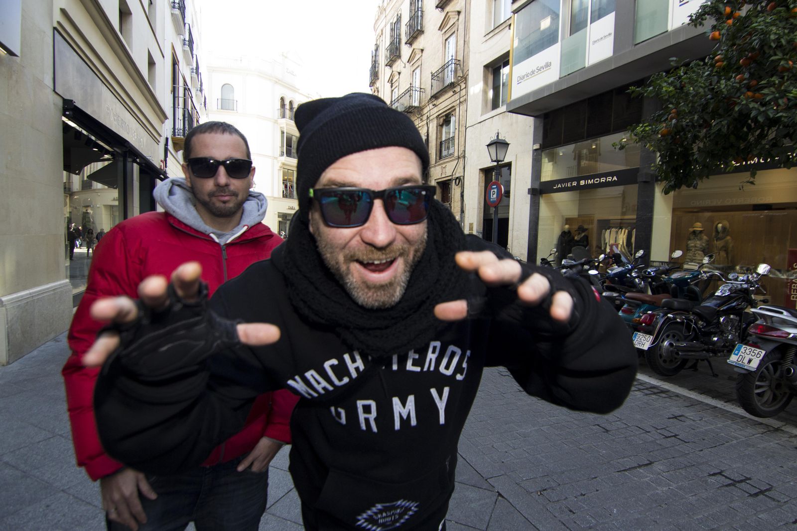 Óscar 'Acción' Sánchez y Zatu Rey, dos auténticos clásicos del rap nacional al frente de SFDK.