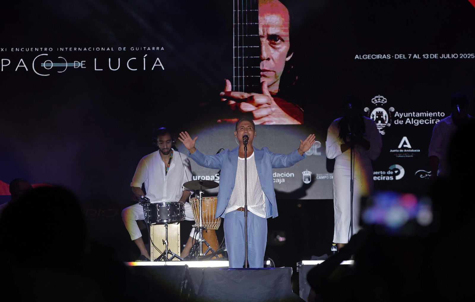 Fotos del concierto de Pitingo en el XI Encuentro Internacional de Guitarra Paco de Lucía en Algeciras