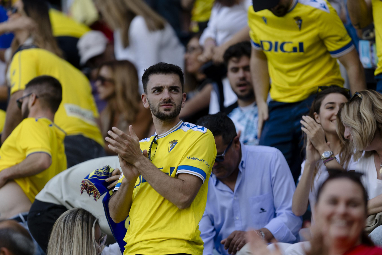 Las imágenes del partido entre el Cádiz C.F y el Getafe