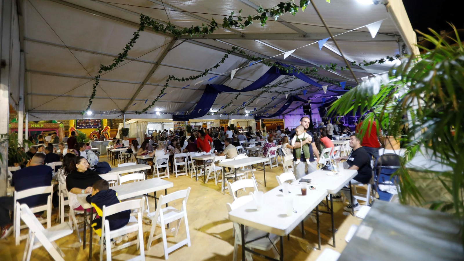 La carpa de Gastromar Algeciras en la edición de 2023.