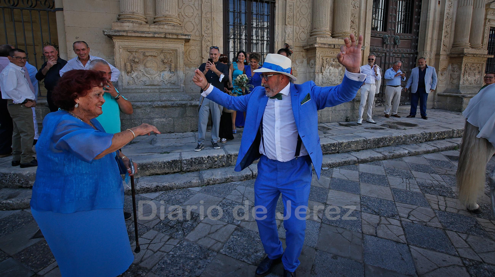 Peculiar boda de Juan Tejero con la alemana Tina Heidelberg Peculiar boda de Juan Tejero con la alemana Tina Heidelberg