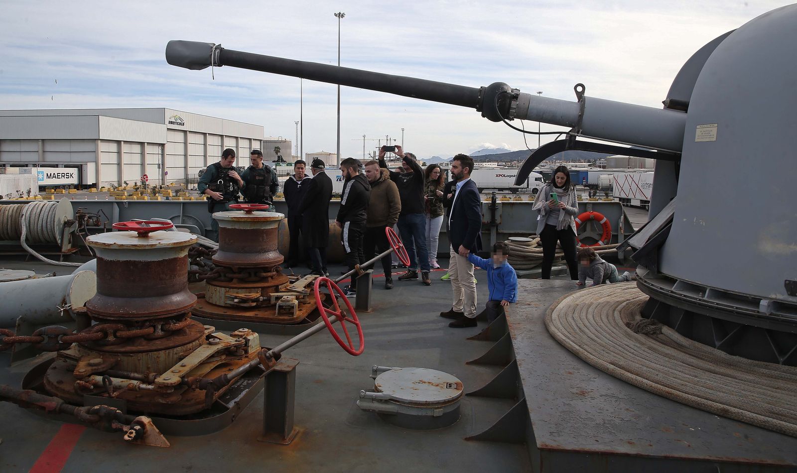 Fotos del Buque de Acción Marítima 'Relámpago' de la Armada Española en Algeciras