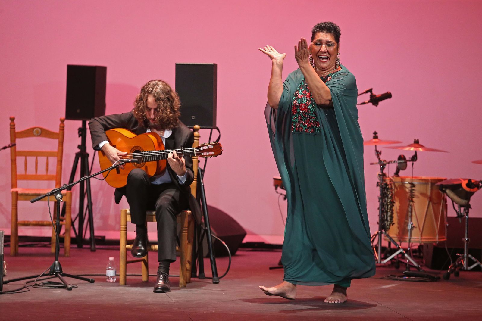 Remedios Amaya, durante una actuación reciente.
