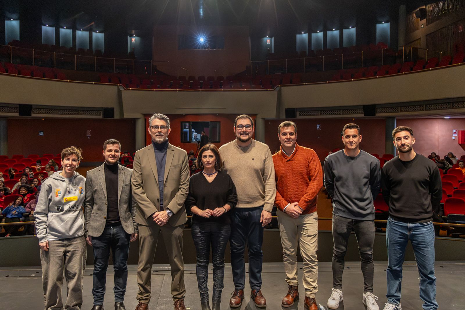 En imágenes: 'La tertulia deportiva de Jaén Hoy', espacio de diálogo entre deportistas y escolares en Martos