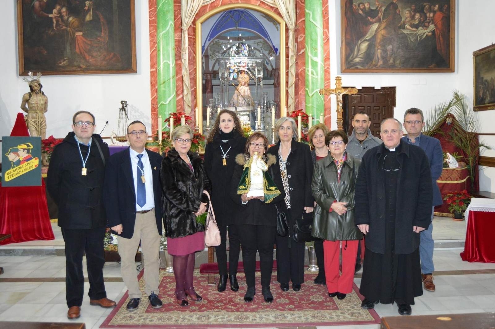Fotografías de la celebración del 175 aniversario de la Guardia Civil en Iznájar