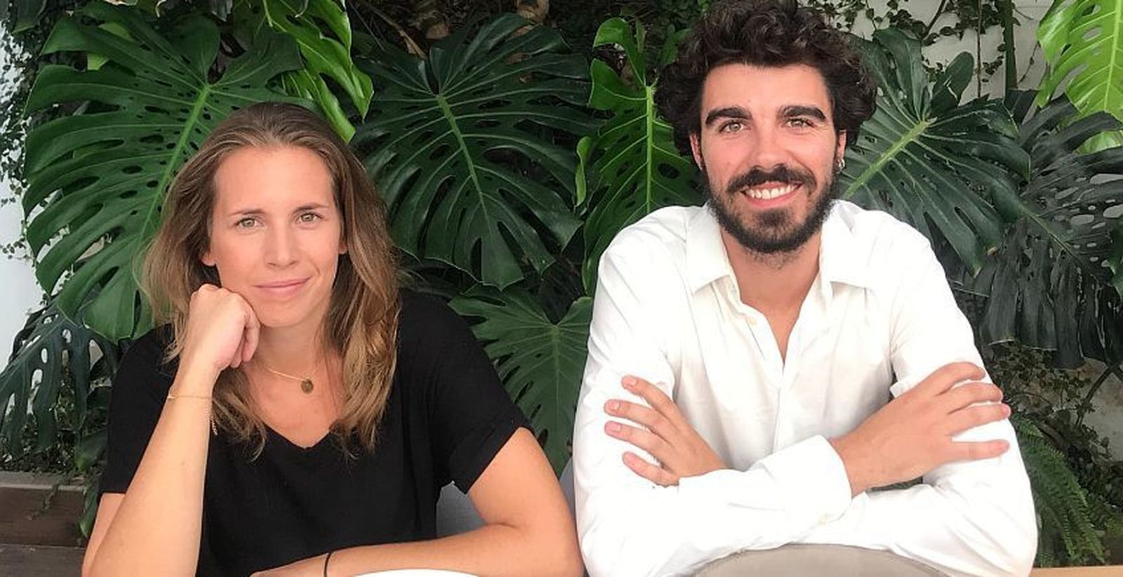 Camila Ferraro y  Robert Tetas