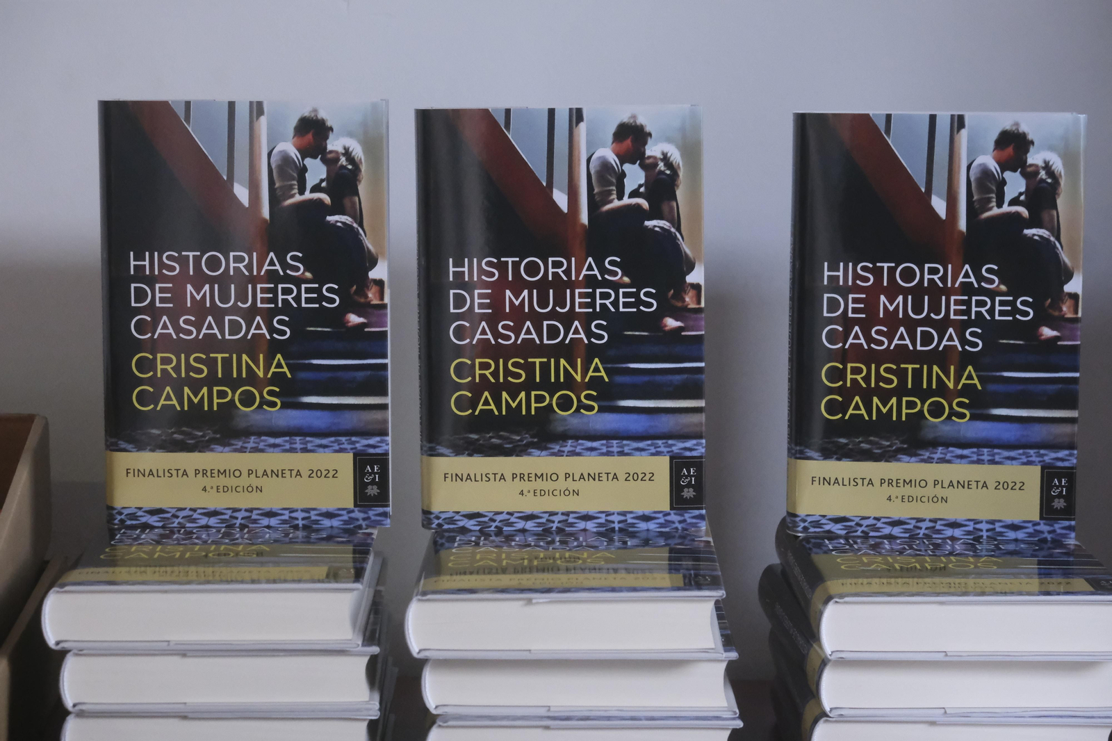 Las imágenes de la presentación de la obra ‘Historias de mujeres casadas’ de Cristina Campos en Córdoba