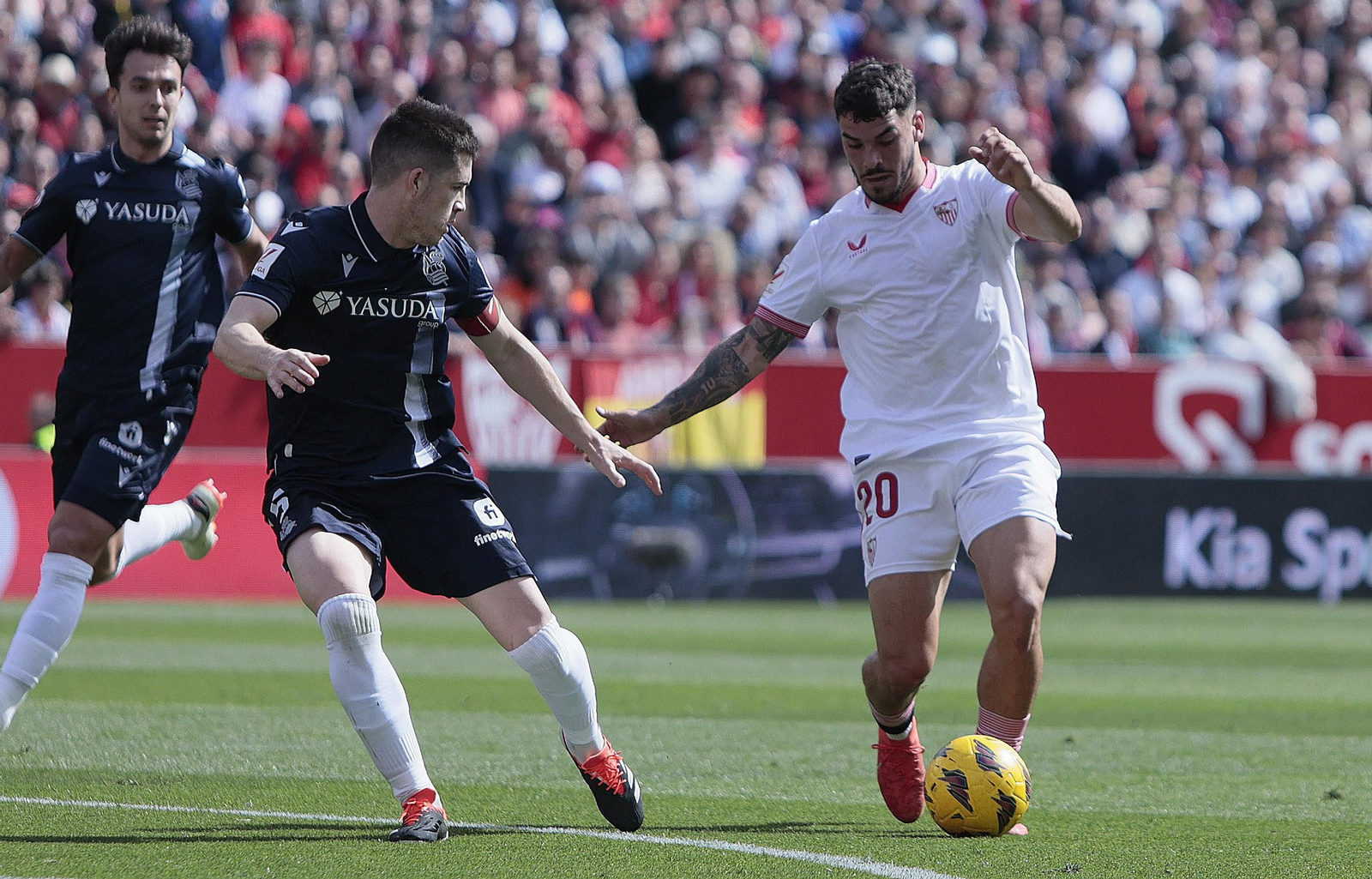 Las imágenes del Sevilla - Real Sociedad
