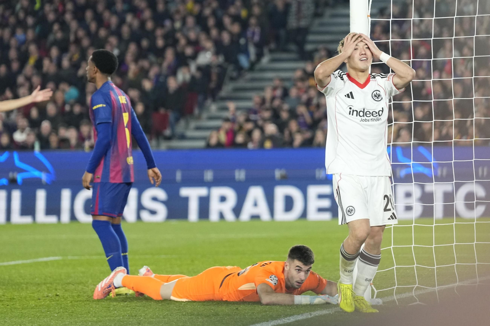 Las fotos del Barcelona-Eintracht Frankfurt