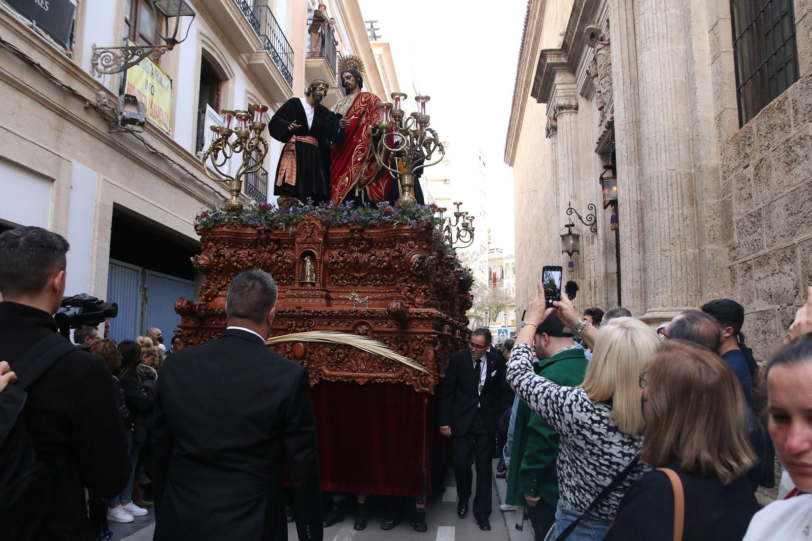 La procesión de Soledad de Almería, en imágenes