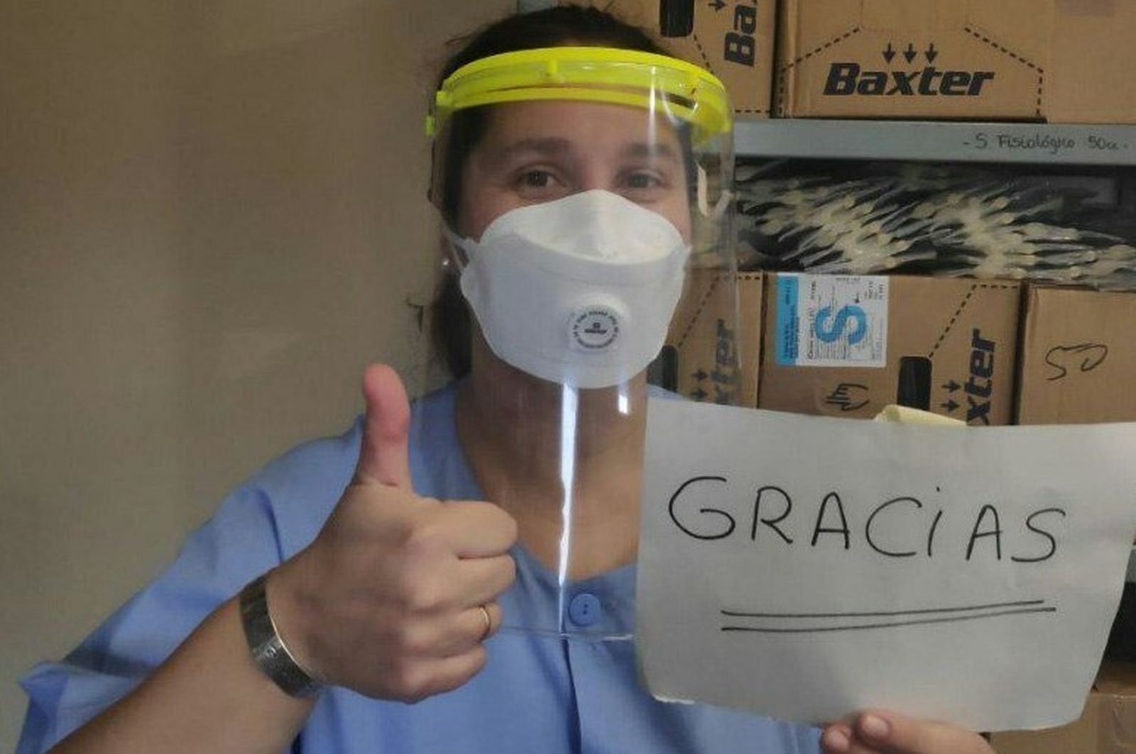 La solaridad siempre es agradecida.