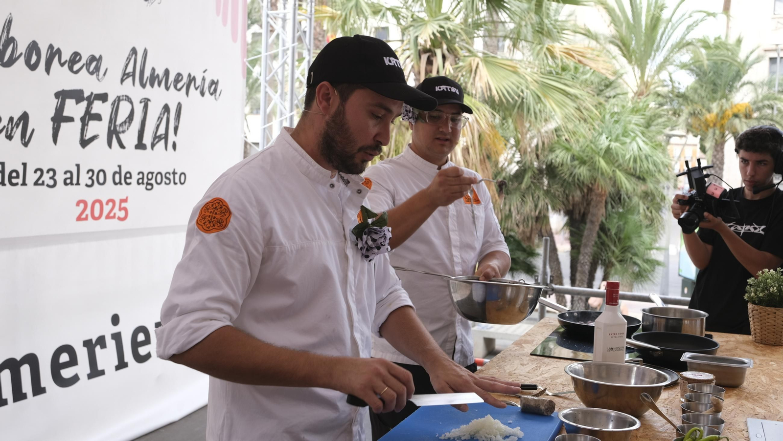 Encuentro gastronómico almeriense en la Feria de Almería 2025, en imágenes