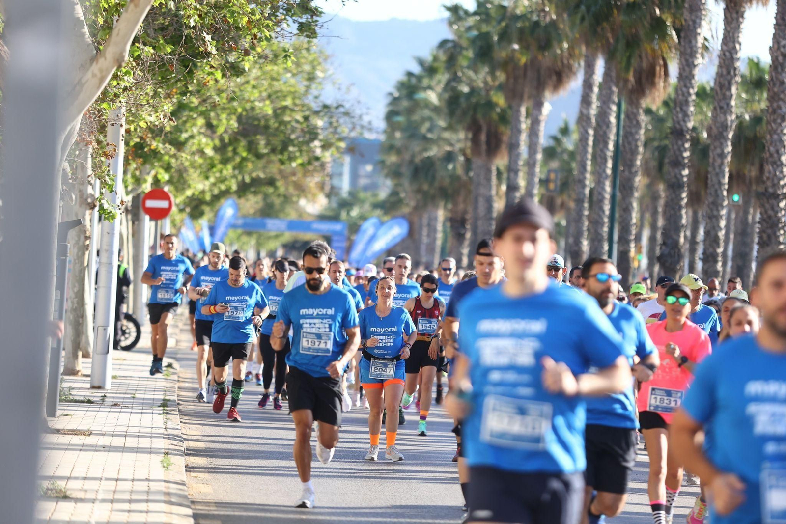Las mejores fotos de la I Carrera Solidaria Mayoral de Málaga