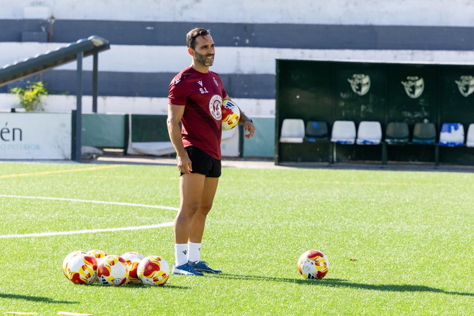 El primer entrenamiento del Real Jaén de la temporada 2025-26