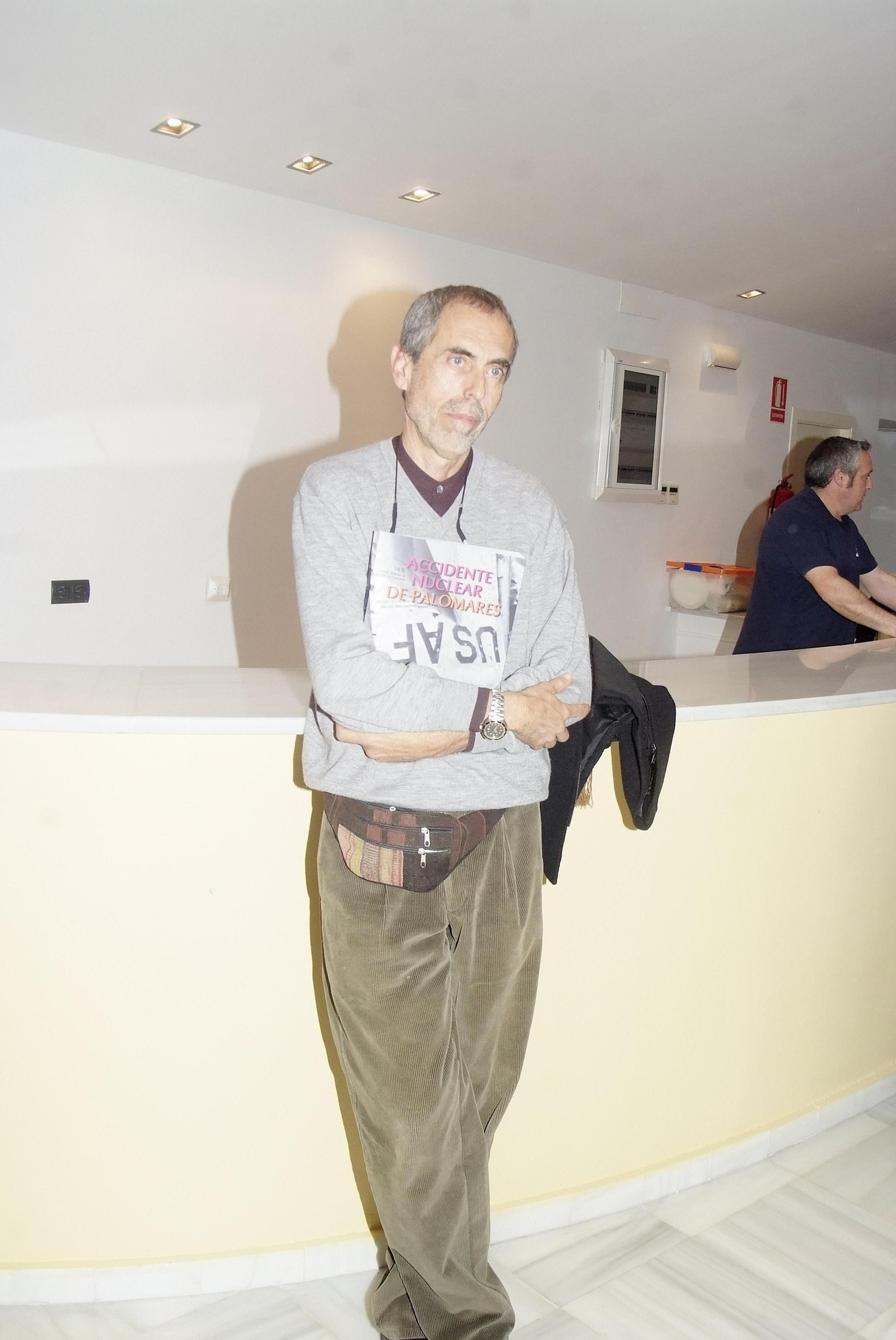 José Herrera, autor de la publicación y numerosos trabajos relacionados con Palomares.