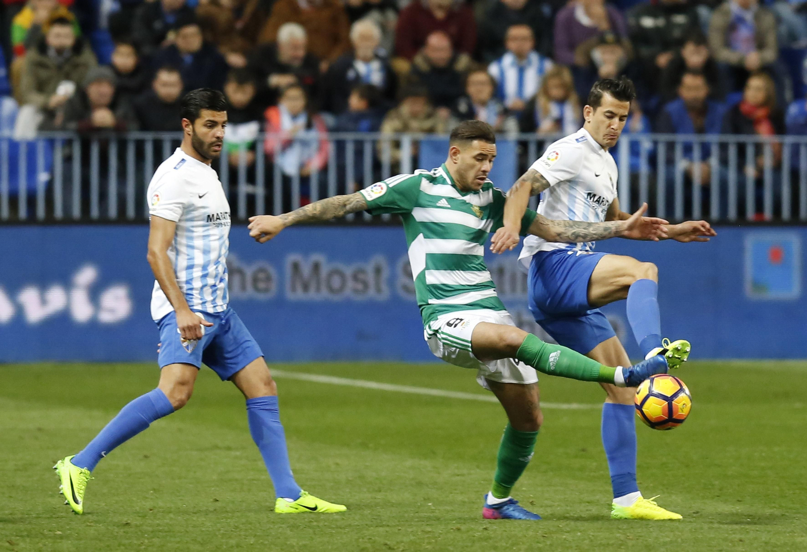 Las imágenes del Málaga-Betis