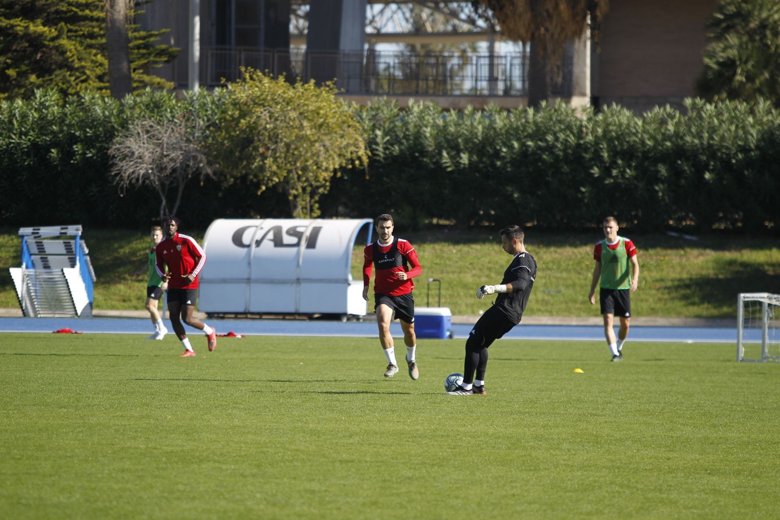 Fotogalería del entrenamiento del Almería 7-XI
