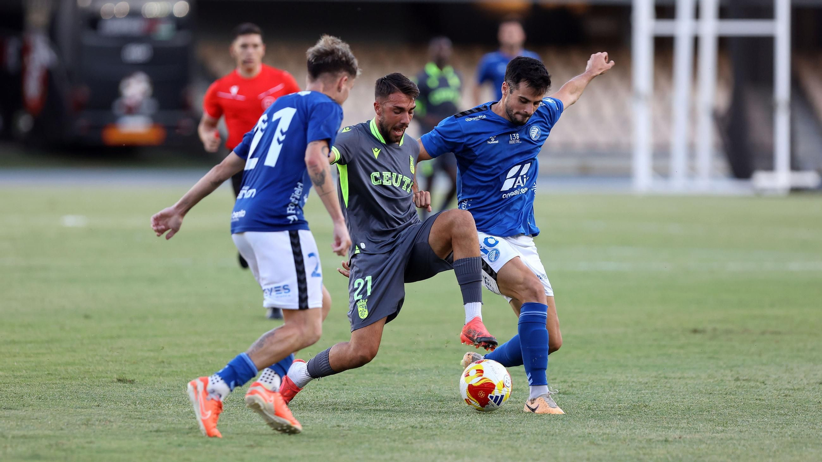 Imágenes del amistoso entre el Xerez DFC y el Ceuta B en Chapín