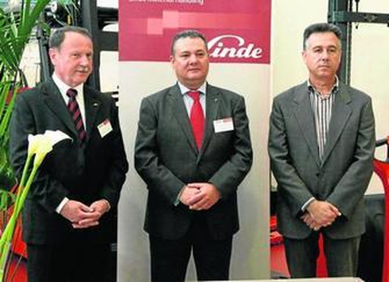 De izquierda a derecha: Paul-Friedrich Drumm, Miguel Garrido y Amador Ruiz.