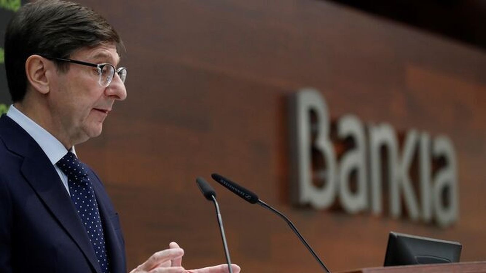 El presidente de Bankia, José Ignacio Goirigolzarri.