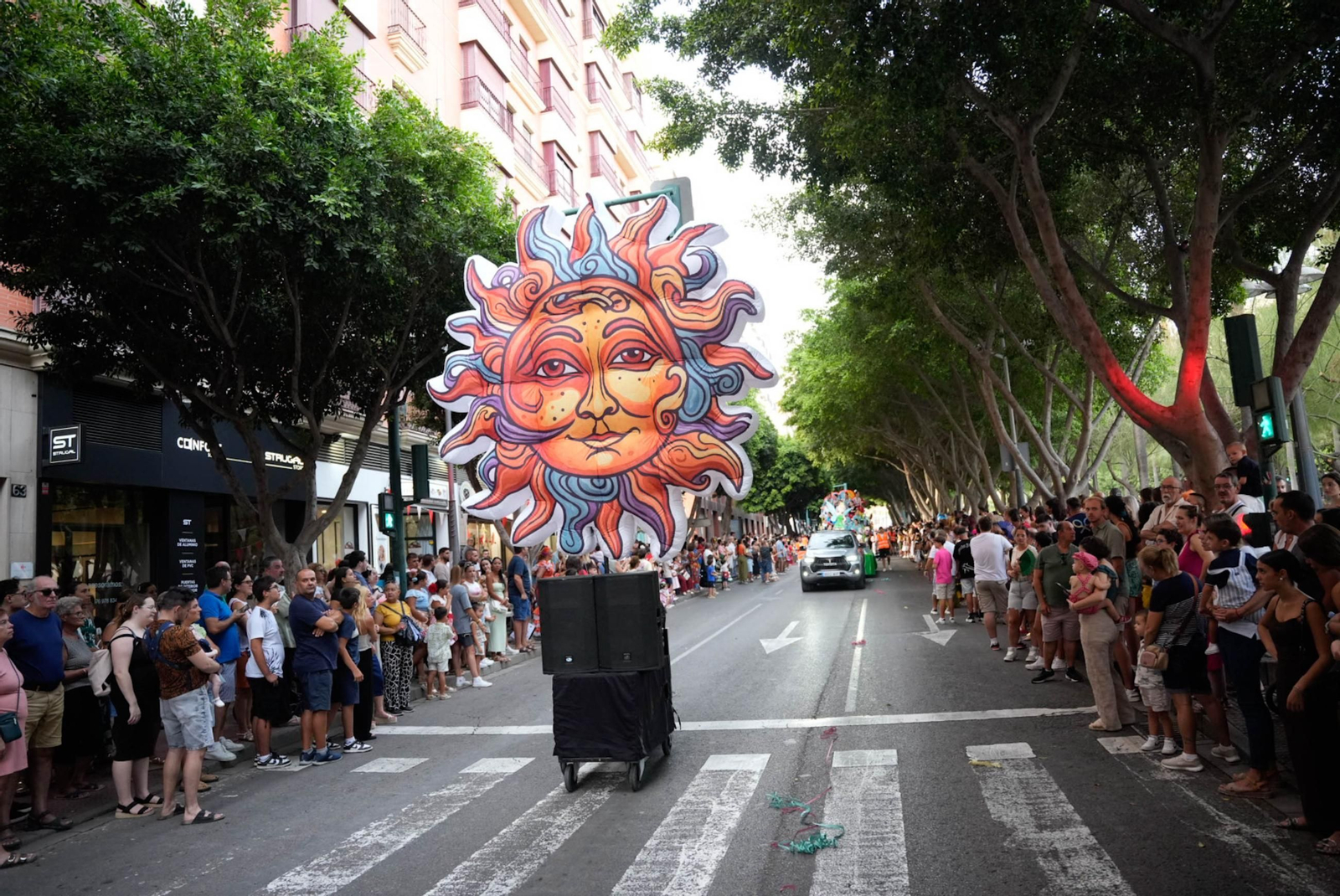 Así se ha vivido la Batalla de Flores en la Feria de Almería