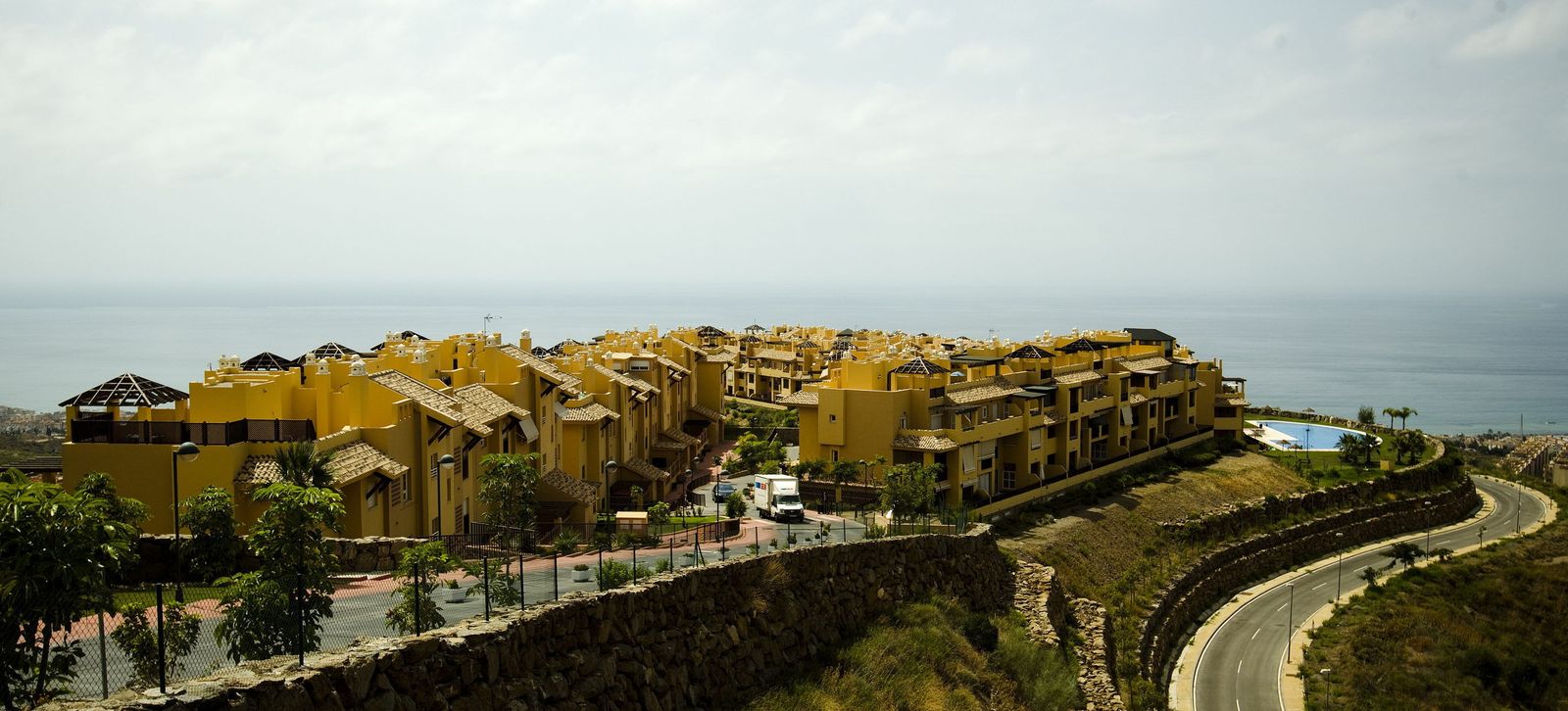 Imagen de la promoción Colinas de Procusan (no afectada por la subasta), en el municipio de Rincón de la Victoria.