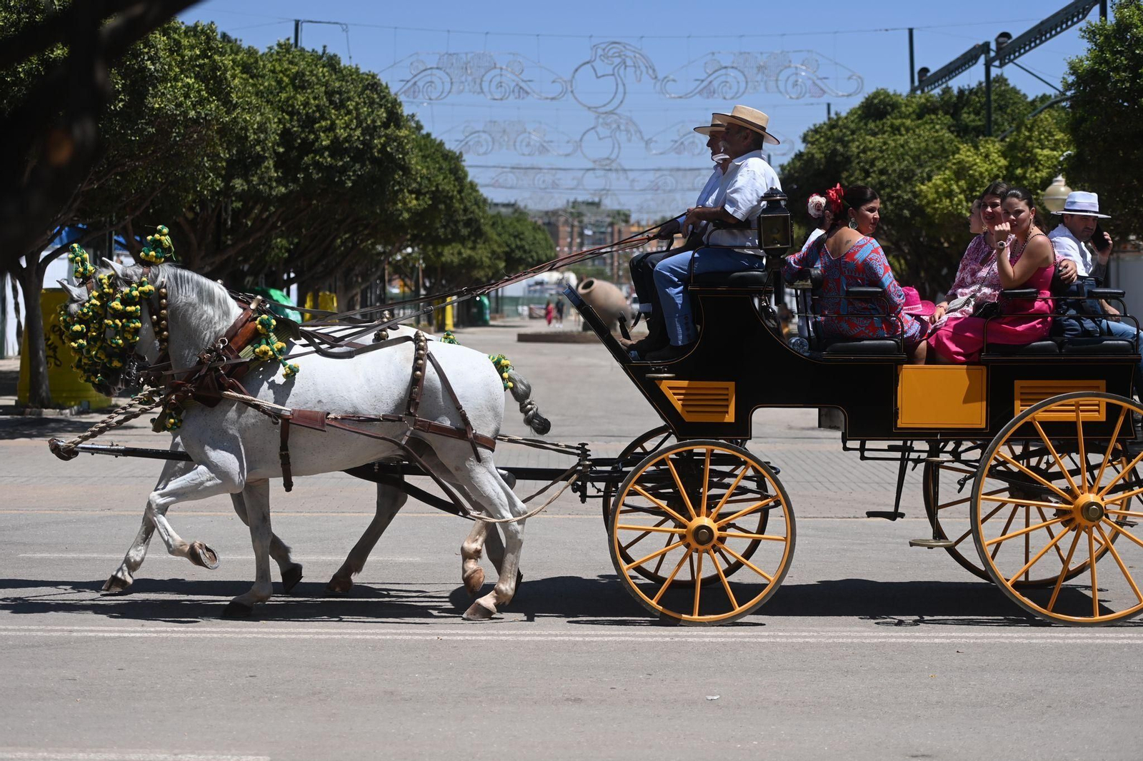 Las fotos del jueves en la Feria de Málaga en el Real