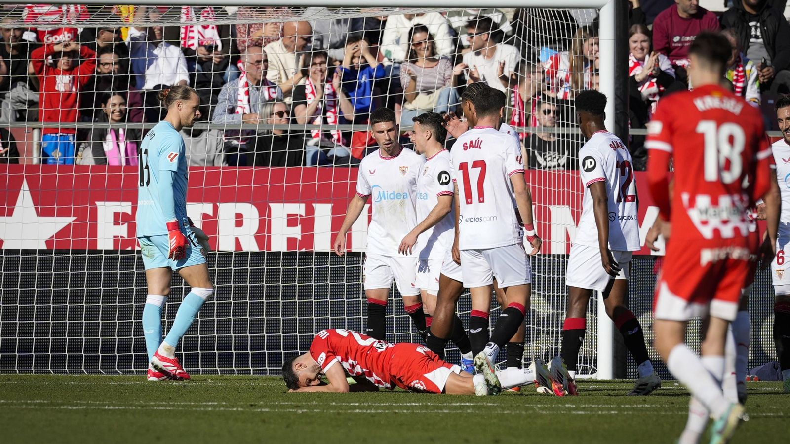 Las fotos del Girona - Sevilla