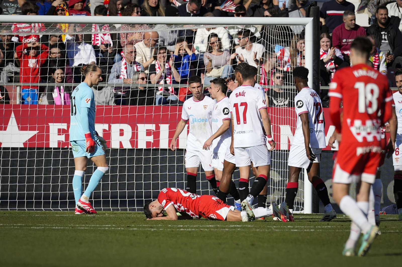 Las fotos del Girona - Sevilla