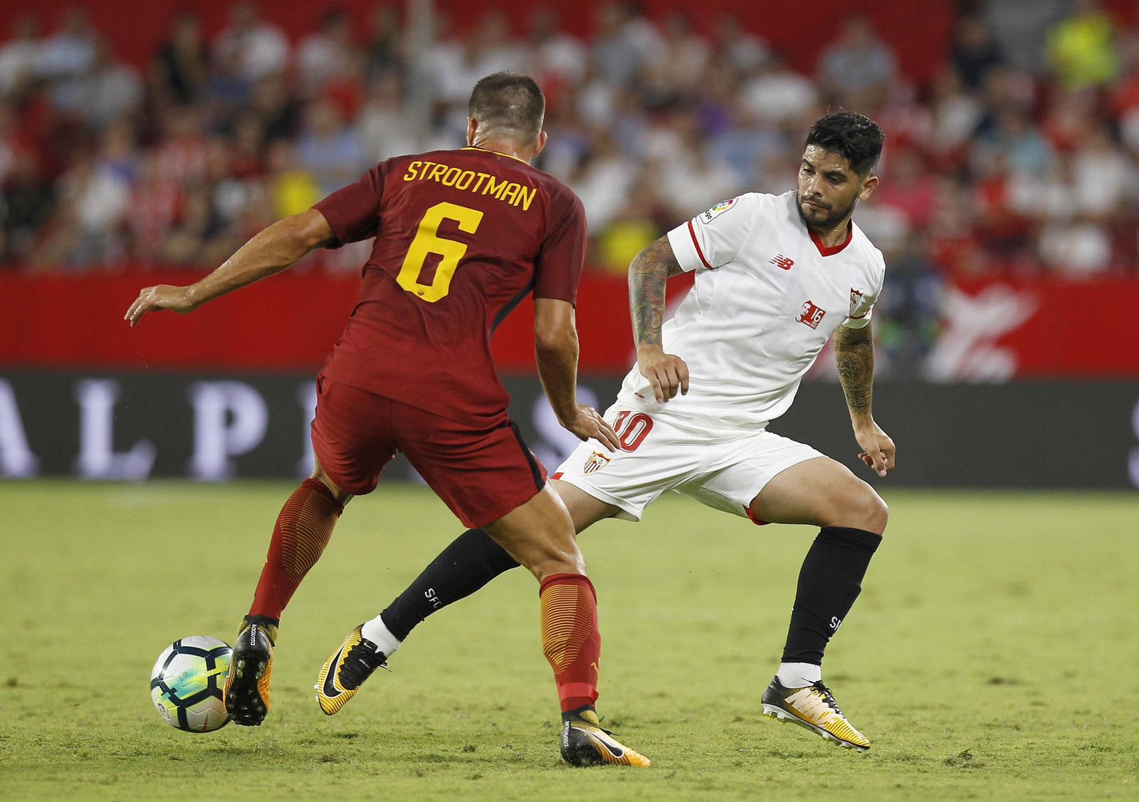 Las imágenes del Sevilla-Roma del IX Trofeo Antonio Puerta