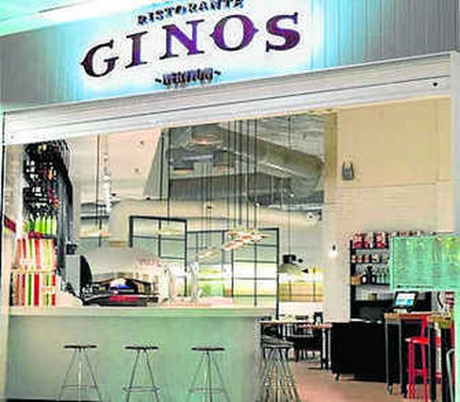 El nuevo aspecto de Ginos.