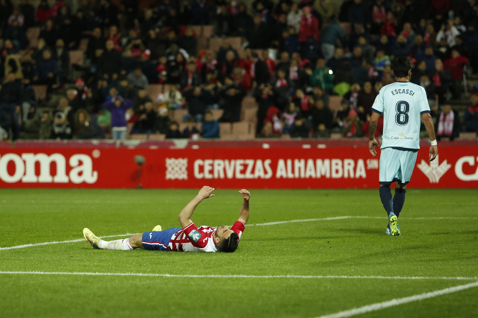 Las imágenes del Granada-Numancia