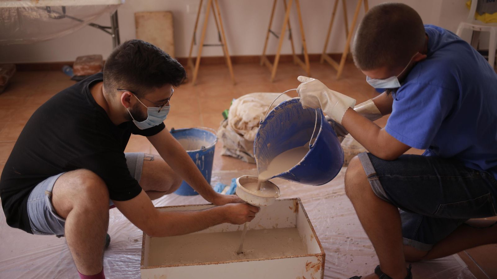 Tejas de Jabón, un proyecto que tendrá una vida limitada en función de la climatología.