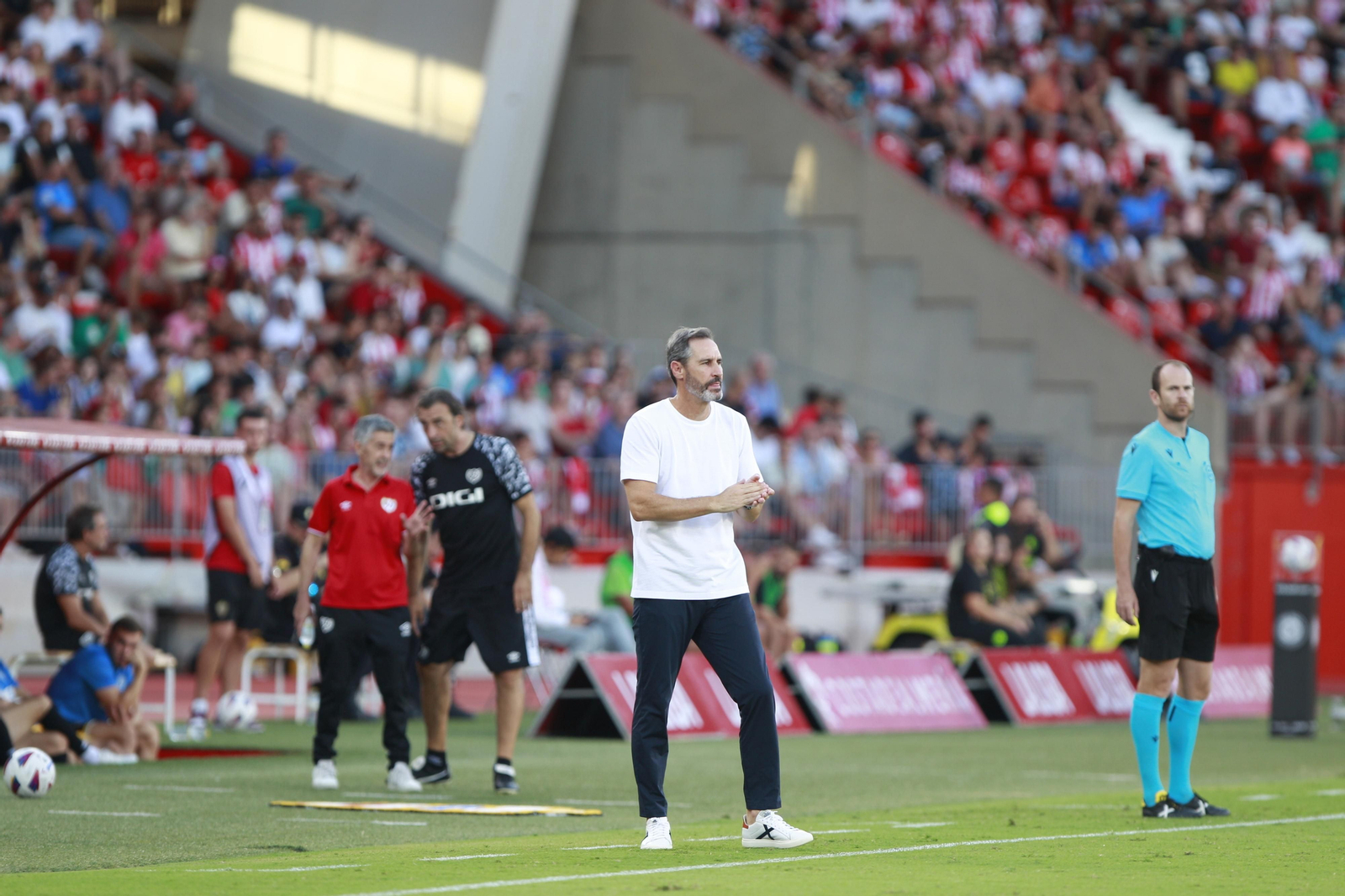 Imágenes del partido U.D. Almería-Rayo Vallecano