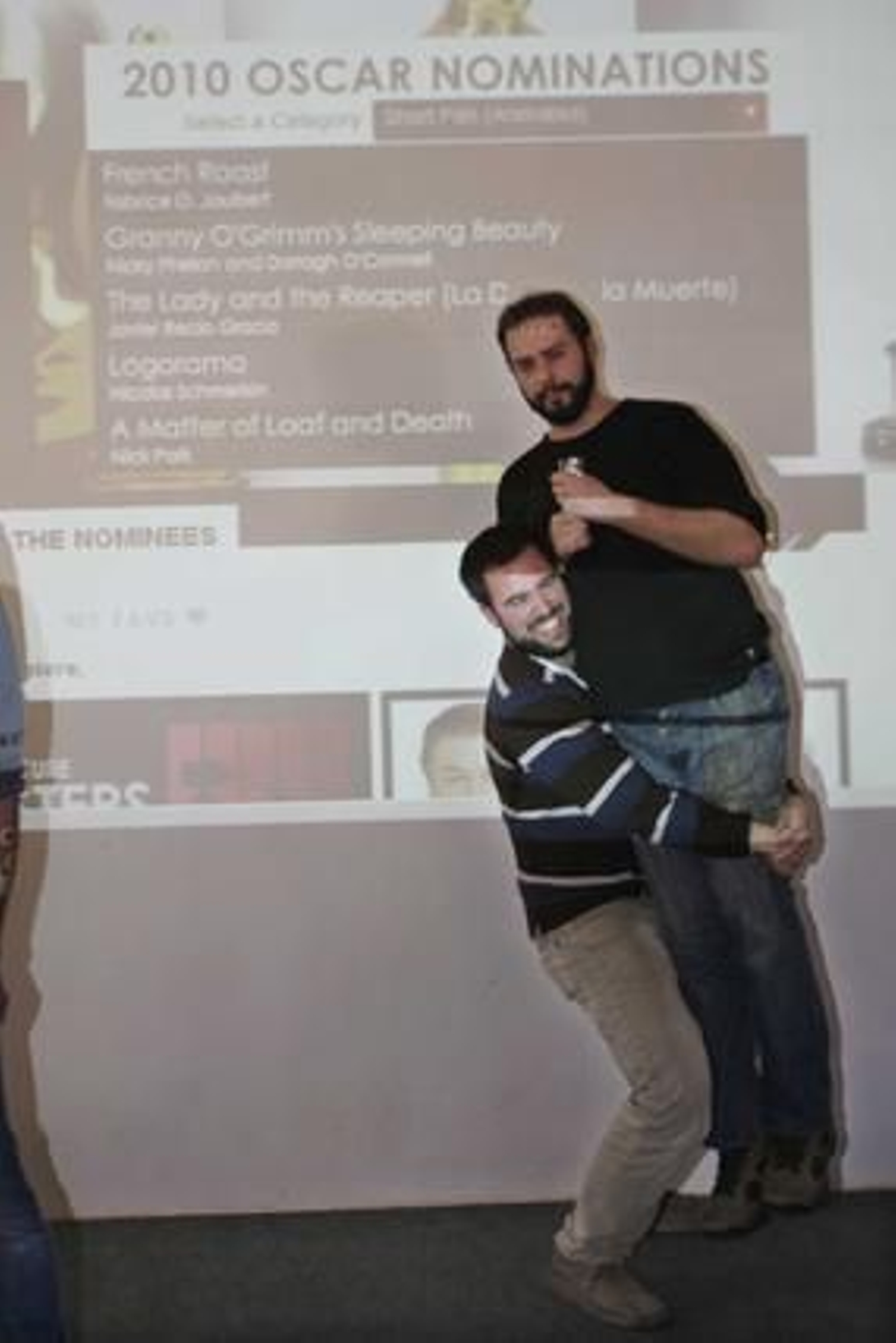 Kandor Graphics es seleccionada para las nominaciones a los Oscar por su corto " La Dama y la Muerte".
Foto: Miguel Rodríguez.

Foto: Miguel Rodr?ez