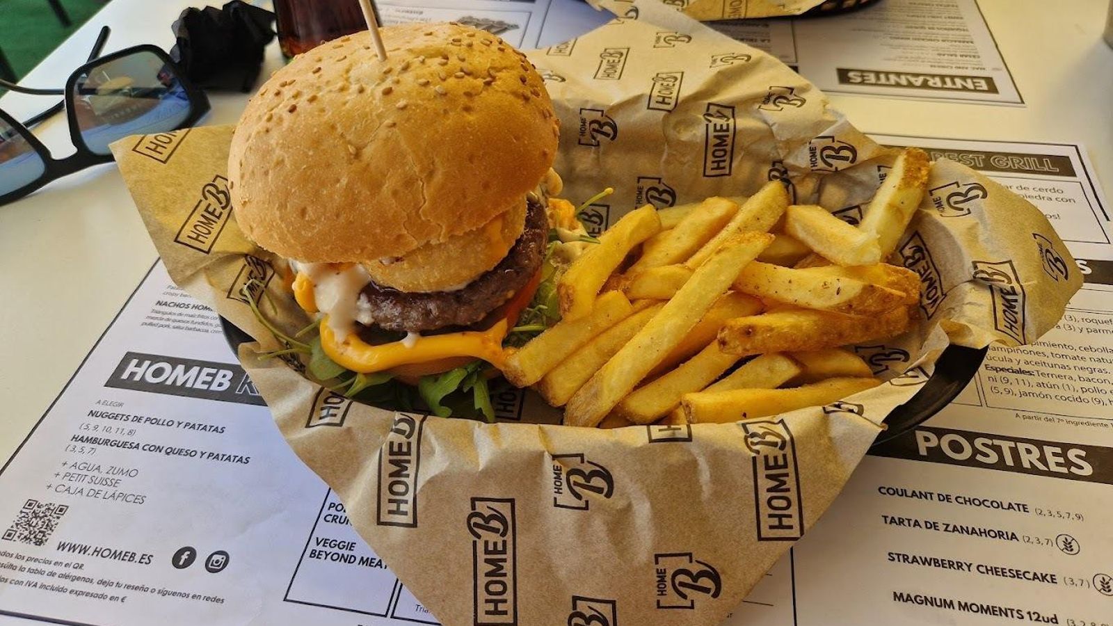 Hamburguesa Home B Hamburguesa Home B