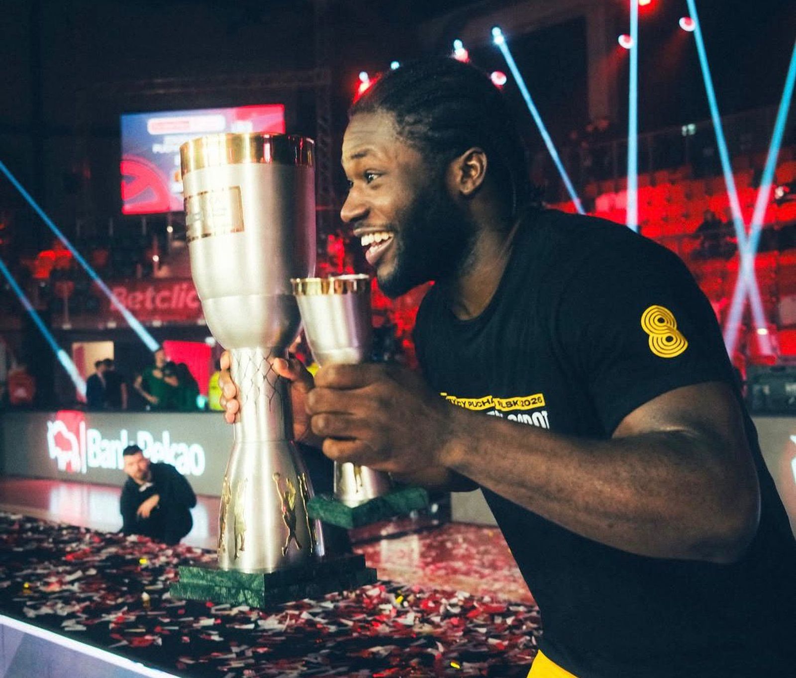 Dylan Addae-Wusu, otro campeón de Copa con pasado en el Unicaja
