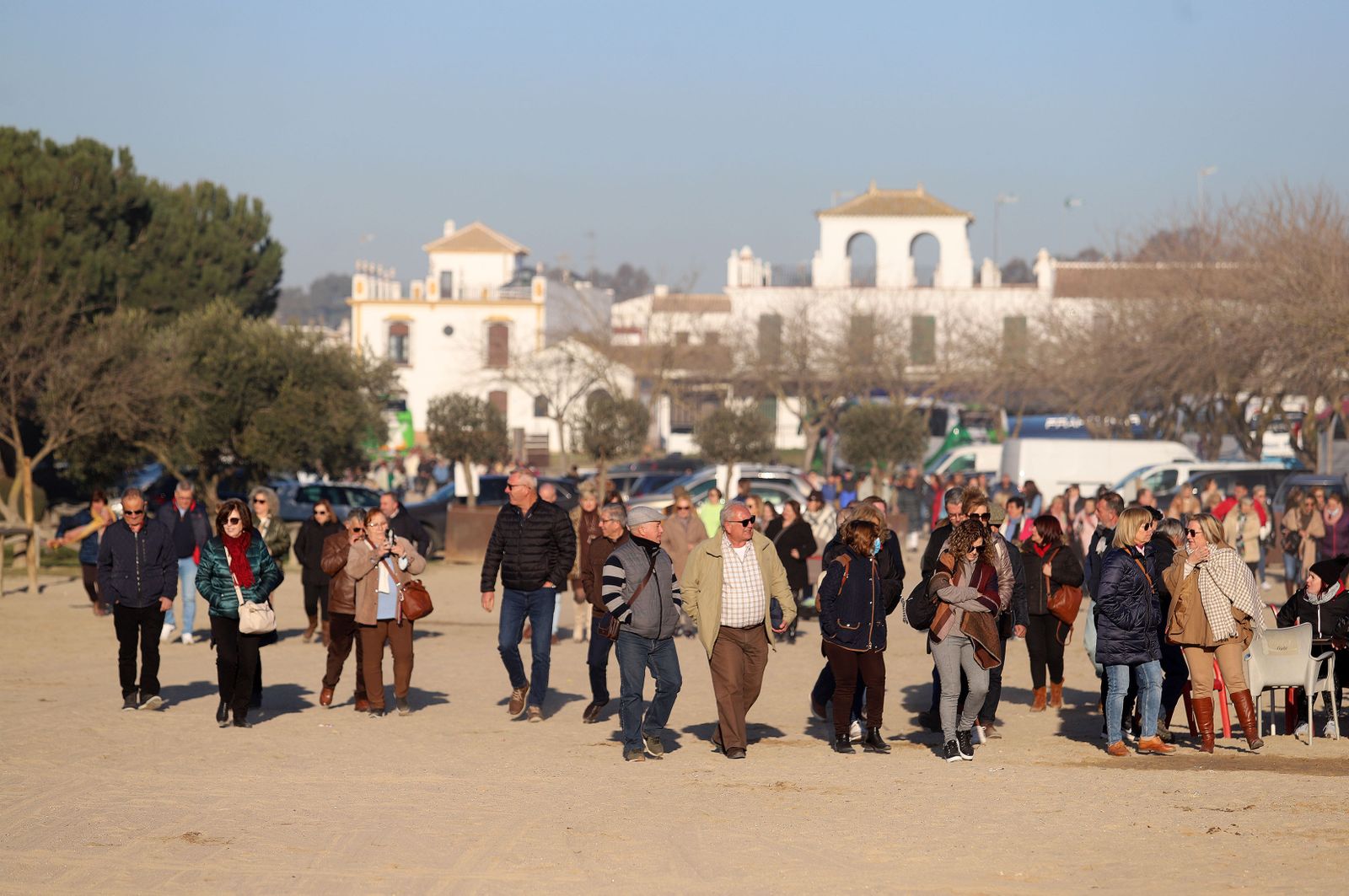 Imágenes de la celebración de la Candelaria en El Rocío