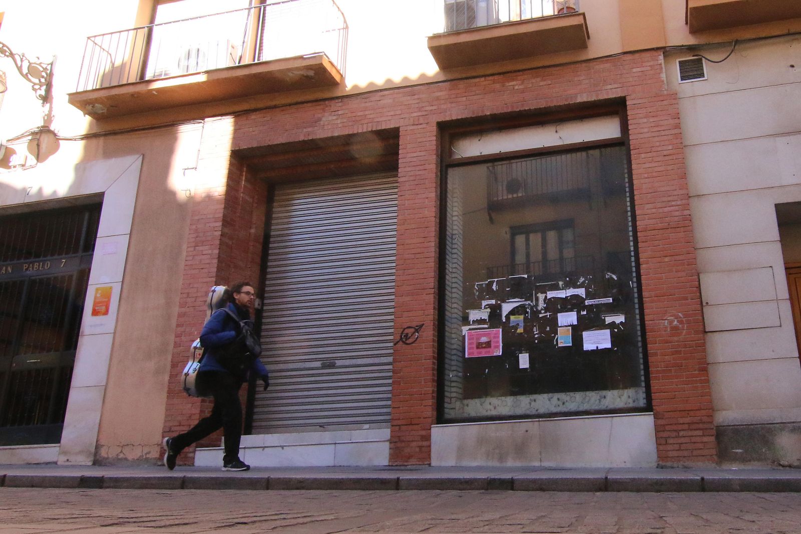 Local de la calle San Pablo que se convertirá en la sede de la lanzadera de empleo tecnológico Open Future.