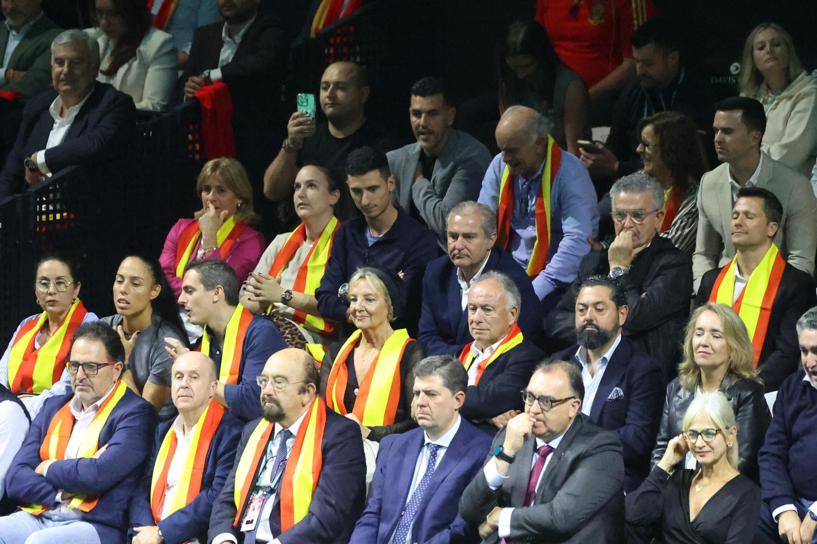 Búscate en las gradas del Carpena en la Copa Davis de Málaga