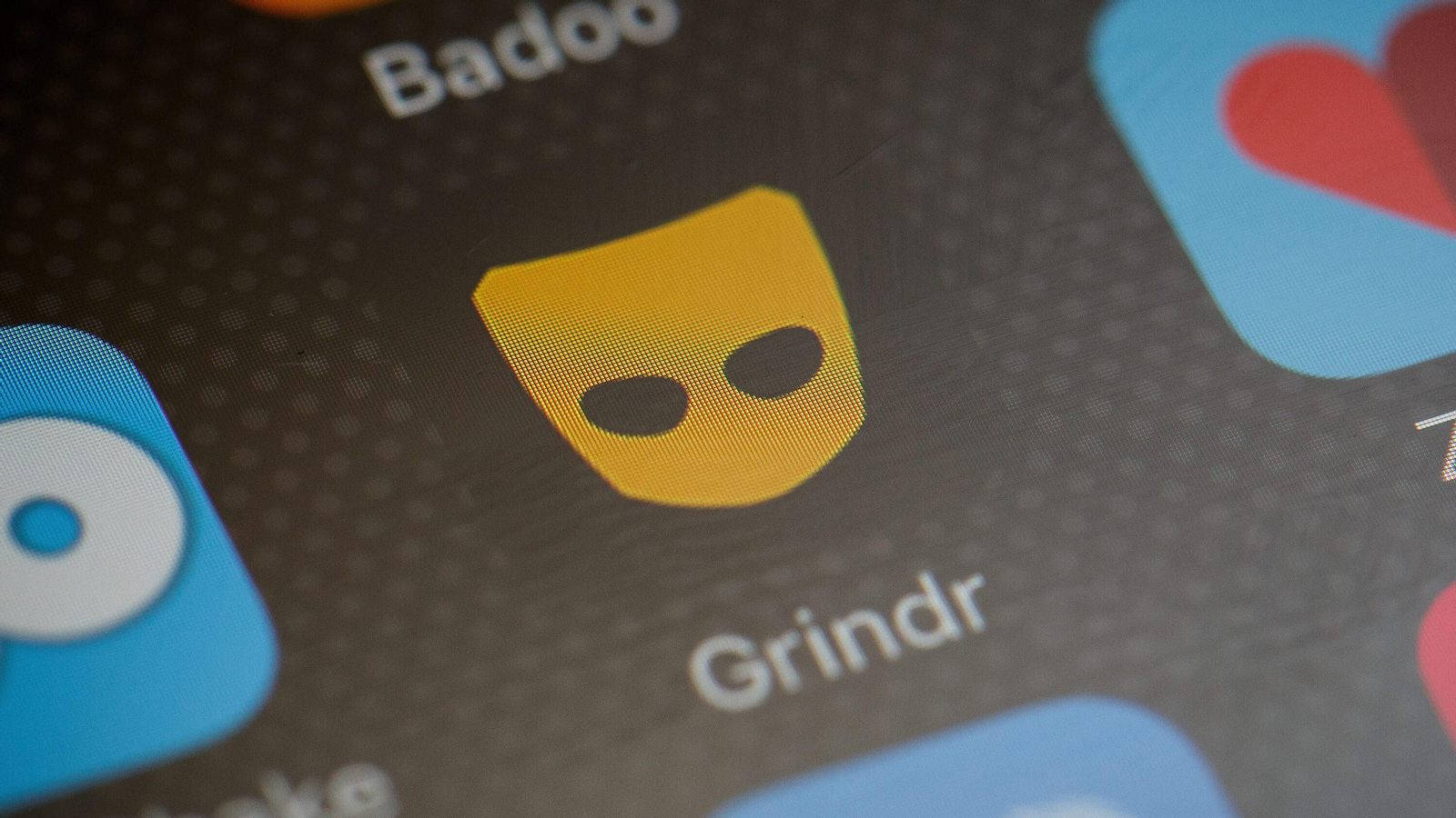 El logo de Grindr