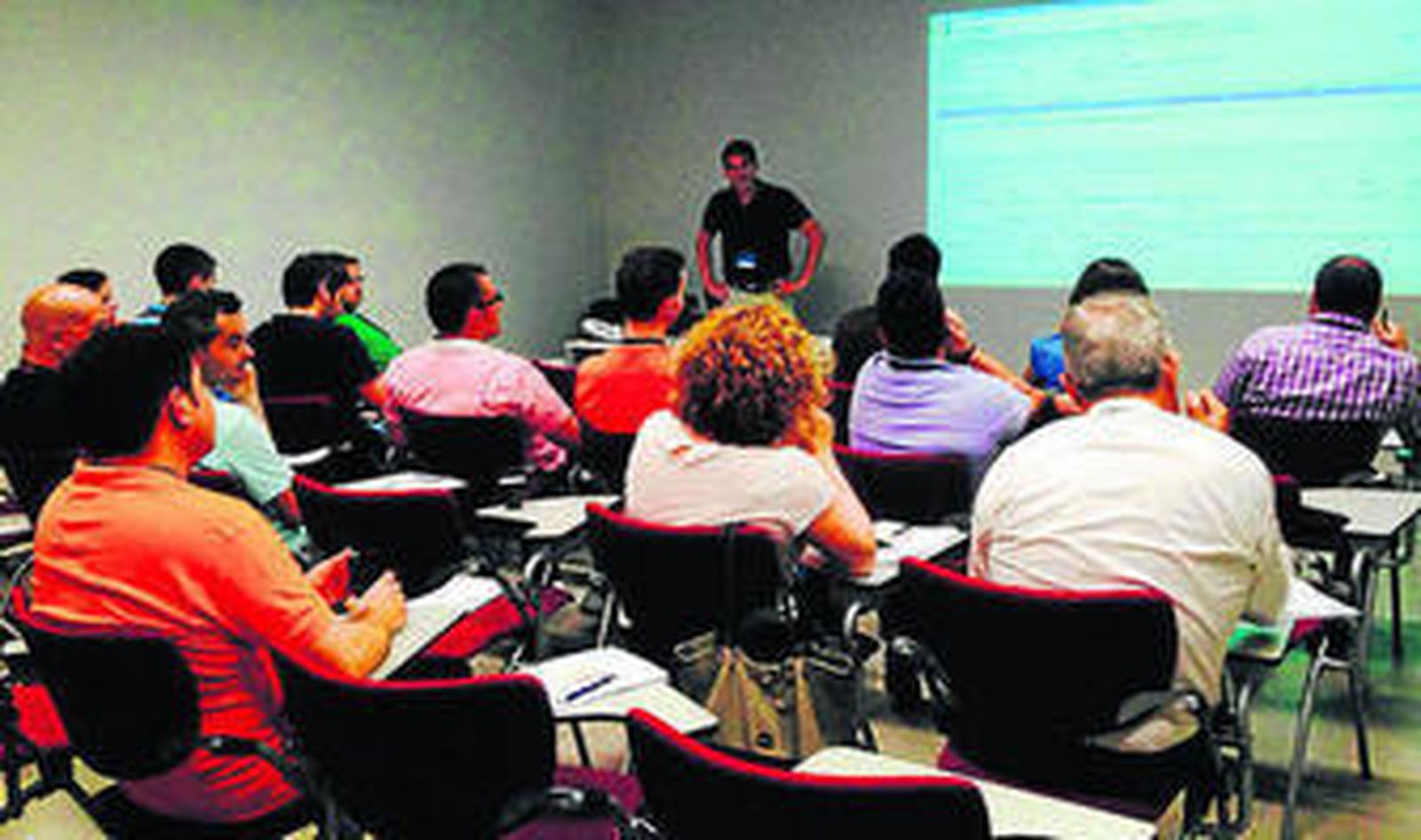 Uno de los momentos del curso impartido por Hispatec.