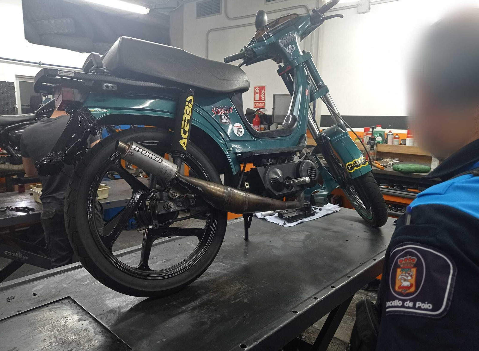 La Derbi Variant trucada