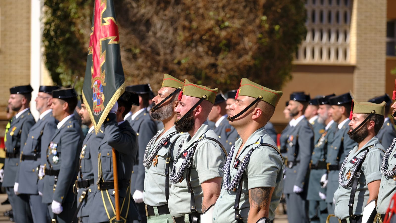 Imágenes de la Festividad del Pilar en la Comandancia de la Guardia Civil de Almería