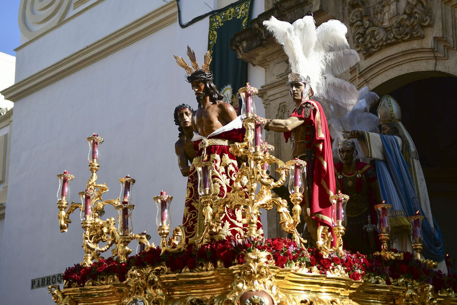Salida del paso de  Cristo de la Esperanza