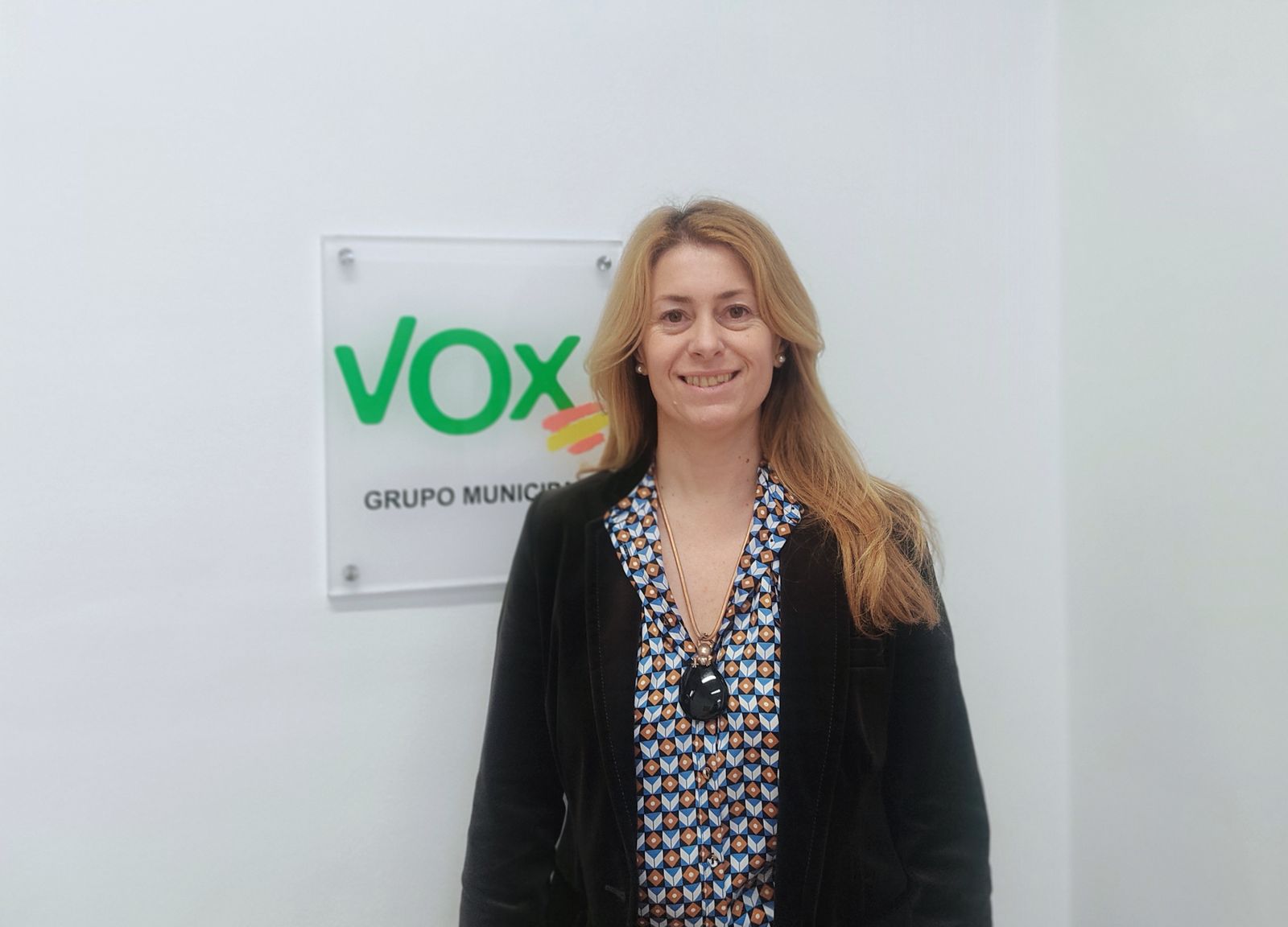 Leocadia Benavente, cuando era concejala de Vox El Puerto.