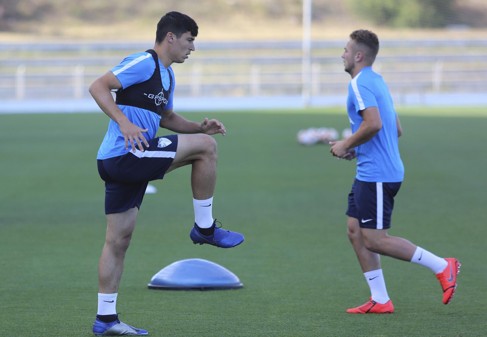 Las imágenes del Málaga CF en la vuelta al trabajo