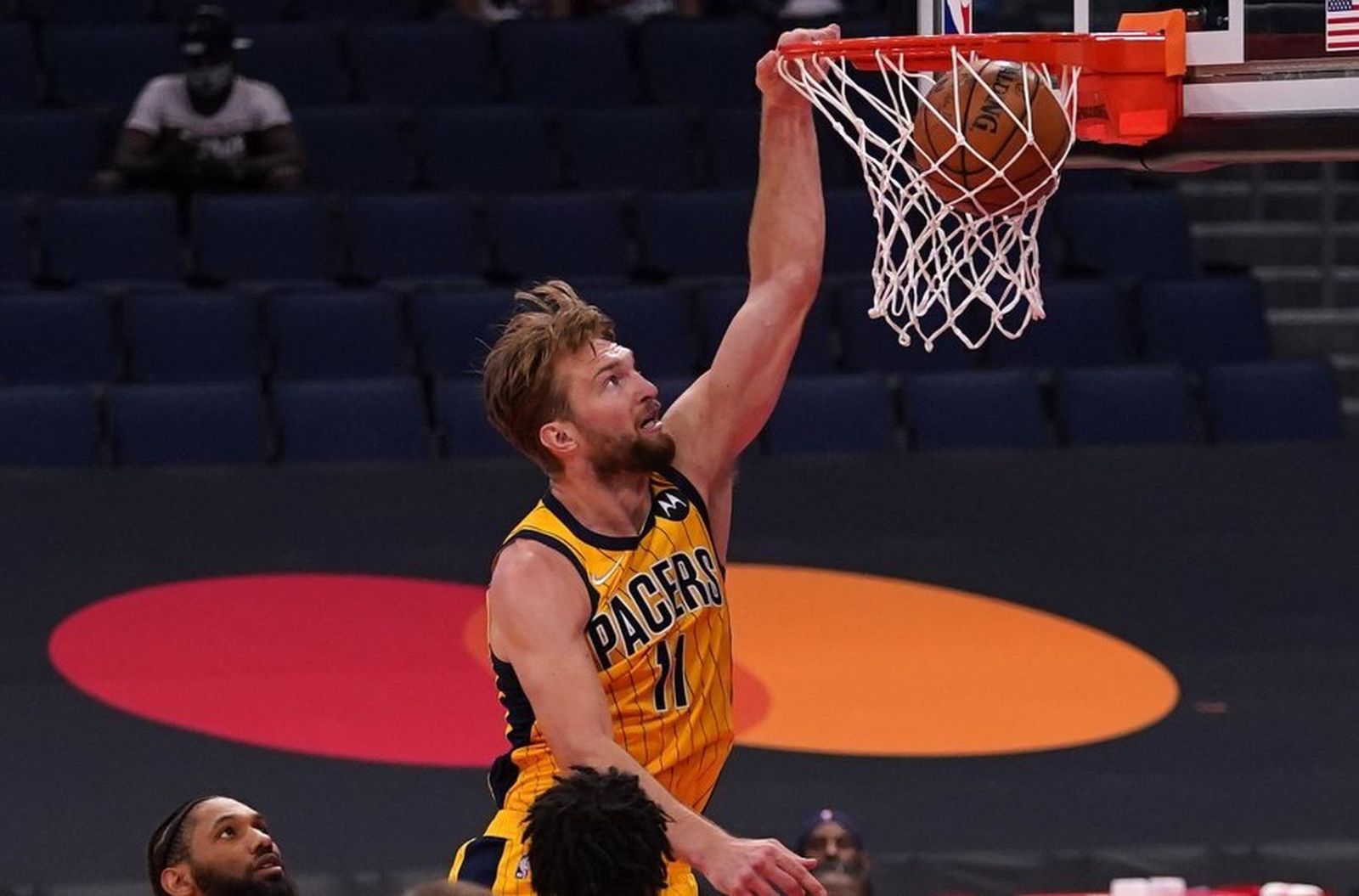 Domas Sabonis machaca.