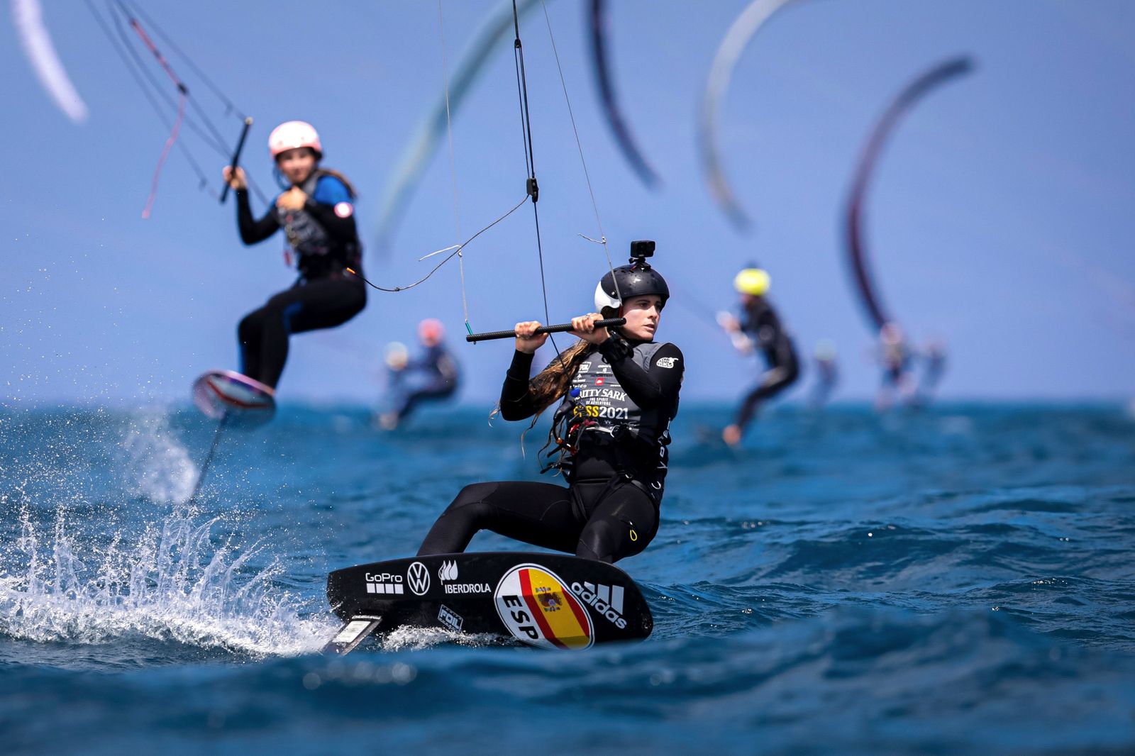 Gisela Pulido, durante su participación en la cita de Valencia